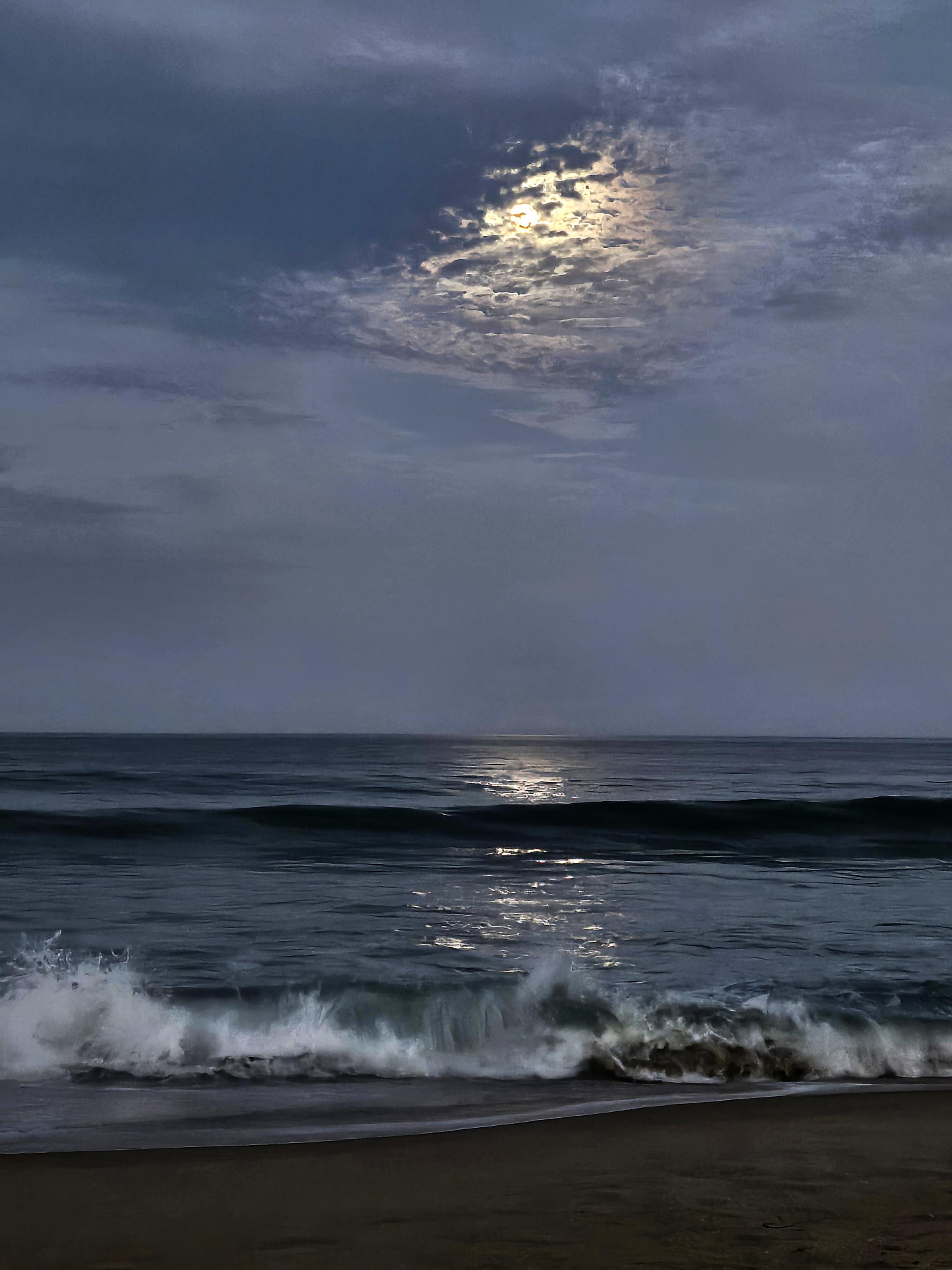 Moonlit Surf