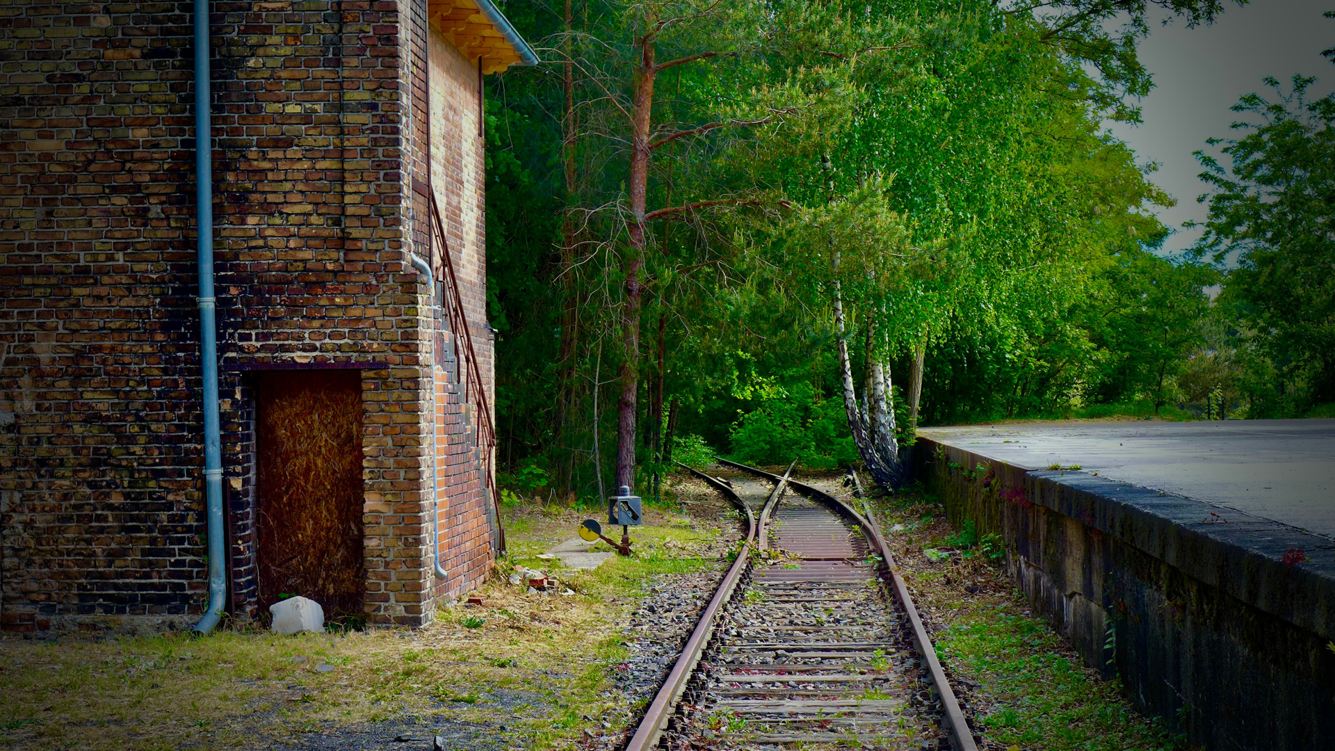 Train Tracks to Nowhere Berlin Germany