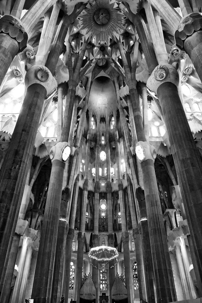 LA Sagrada Familia Church Barcelonaspain