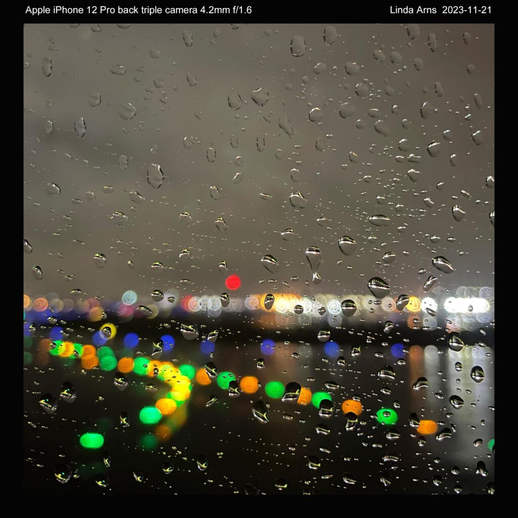 Rain on the Luftansa