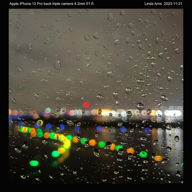 Rain on the Luftansa
