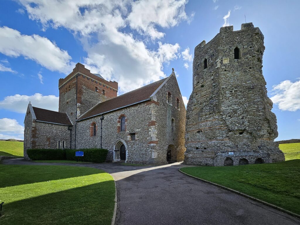 Chapel and Lighthouse at Dover Castle