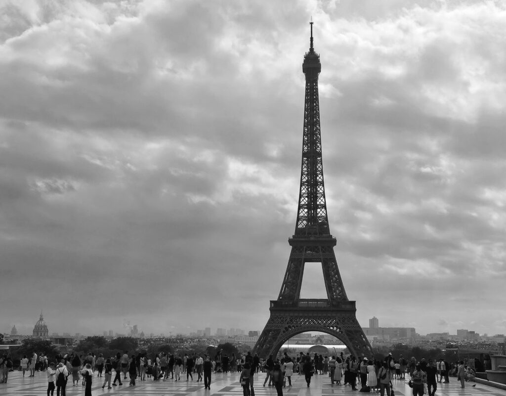 Trocadero Eiffel Tower and Grand Palais