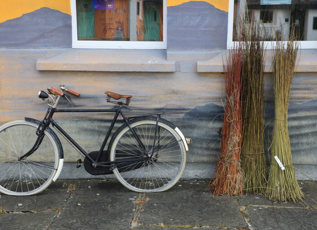 Old Bicycle Spiddal Ireland