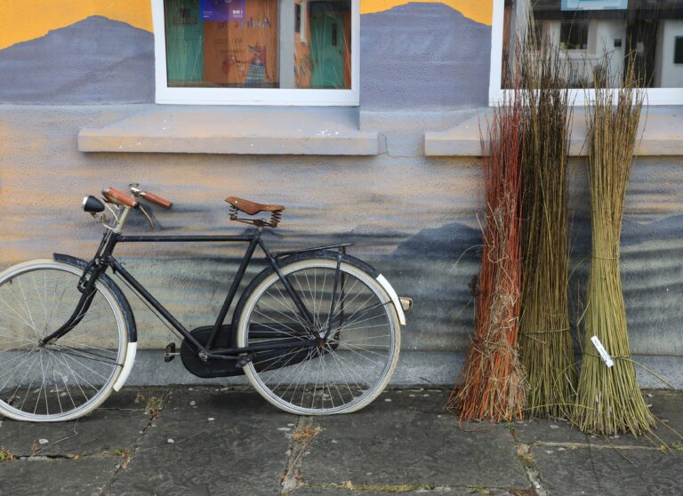 Old Bicycle Spiddal Ireland