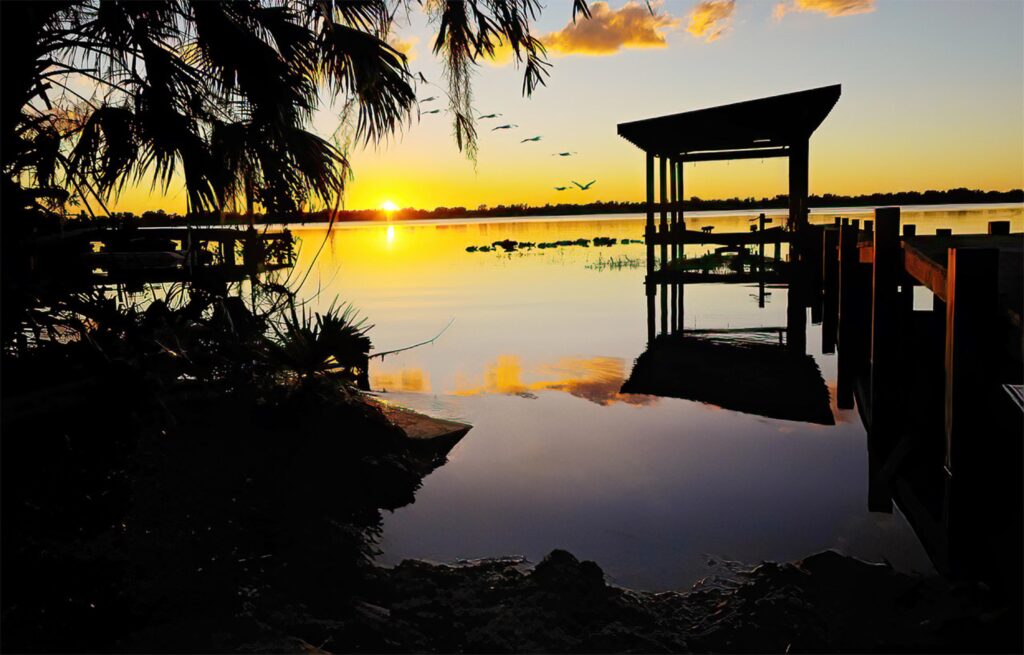 Sunset on the Lake