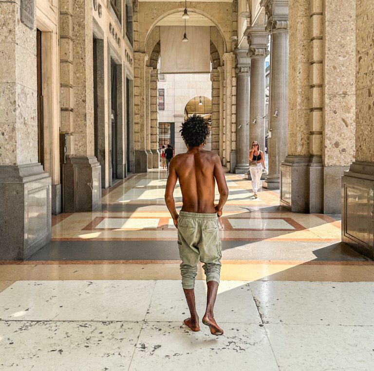 Strolling in Milan