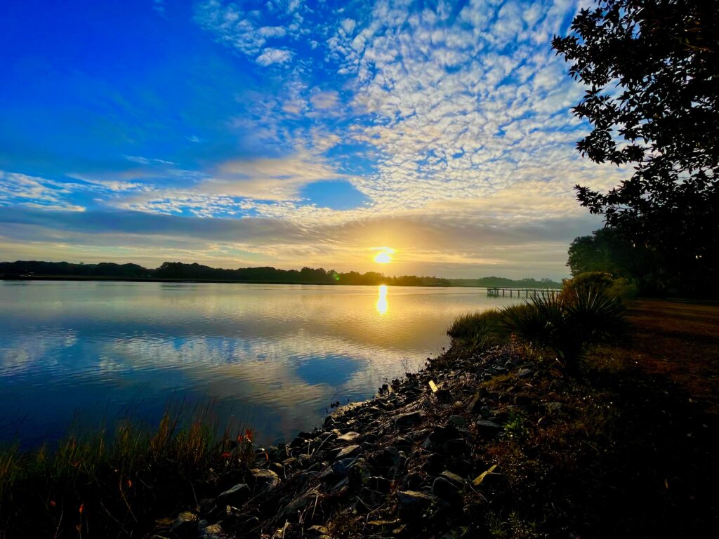 Sunrise on Wadmalaw Island