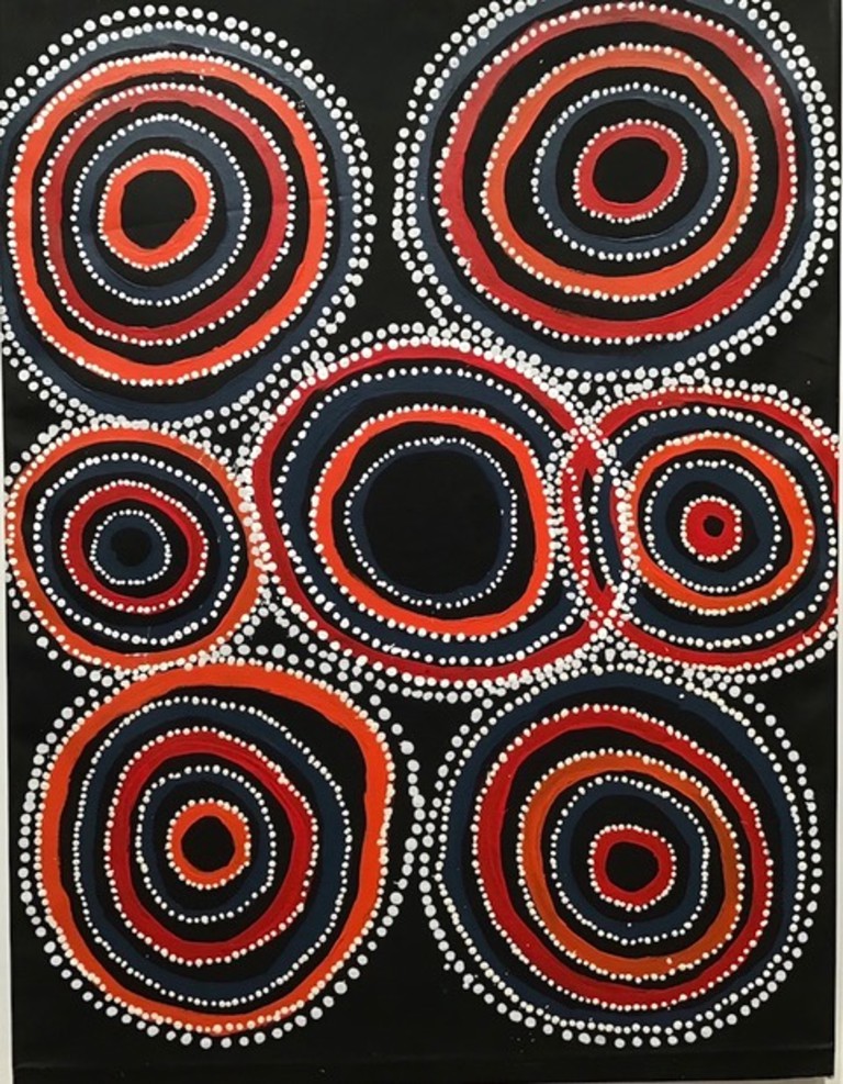 Red and Black Dots