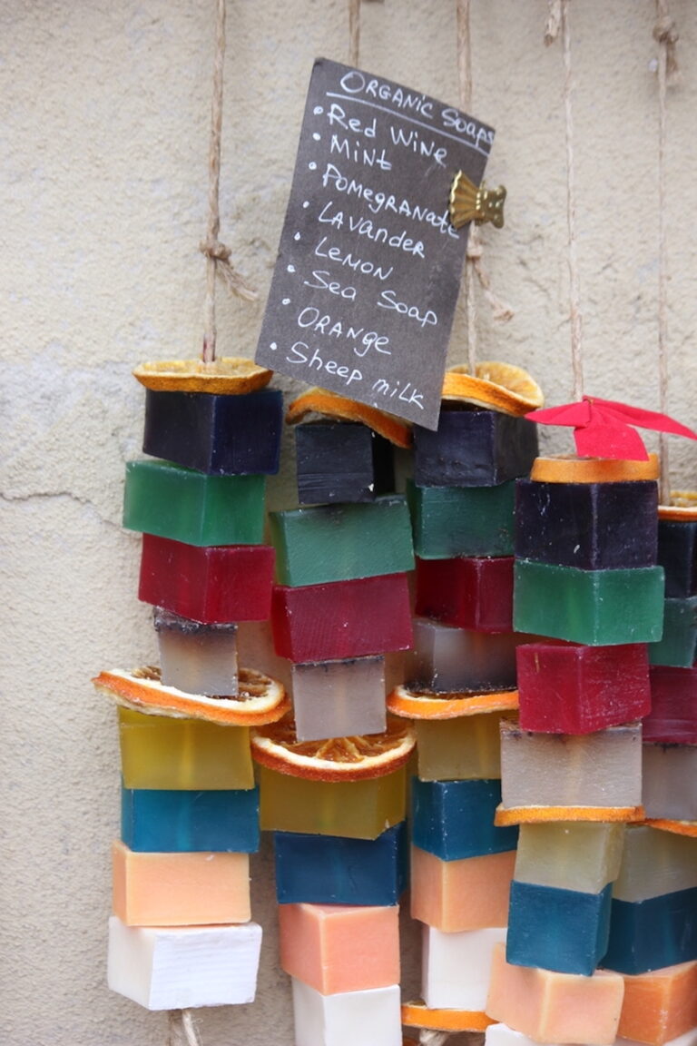 Soaps in Pienza Italy