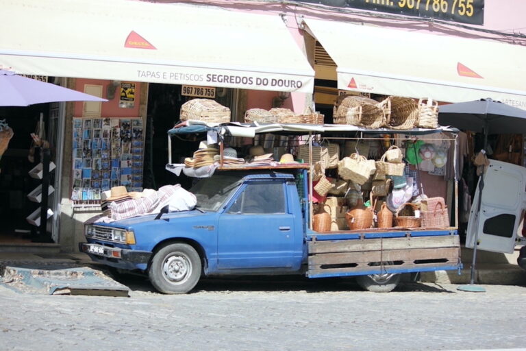Truck in Pinhao Portugal